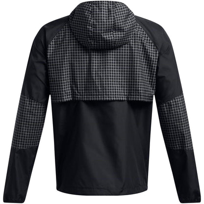 Black - Back - Under Armour Mens Launch Elite Jacket