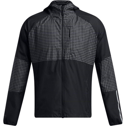 Black - Front - Under Armour Mens Launch Elite Jacket