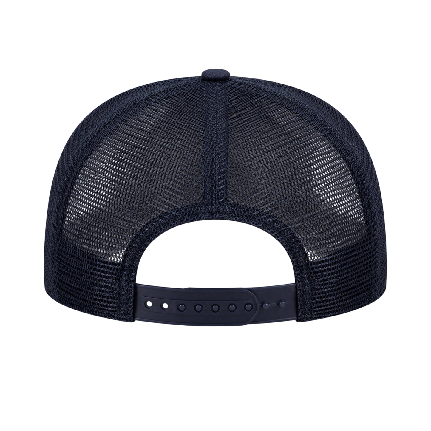 Navy - Back - Goorin Bros Mens Survivor Embroidered Patch Trucker Cap