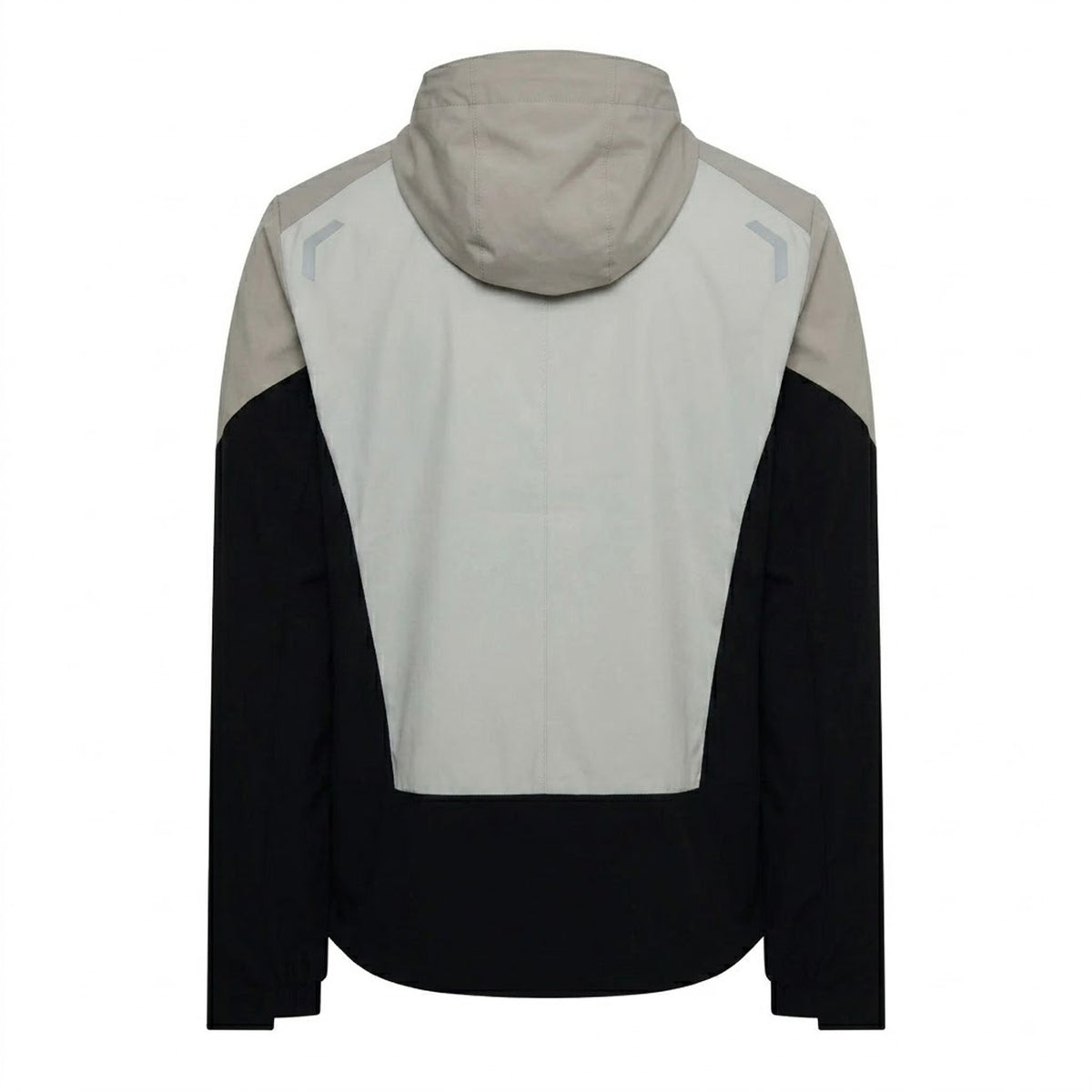 Black - Back - OEX Mens Colour Block Track Jacket