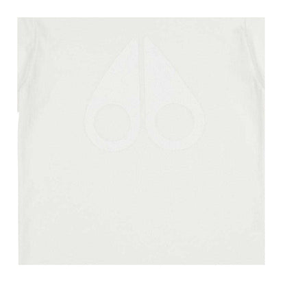 White - Side - Moose Knuckles Childrens-Kids Chamblee T-Shirt