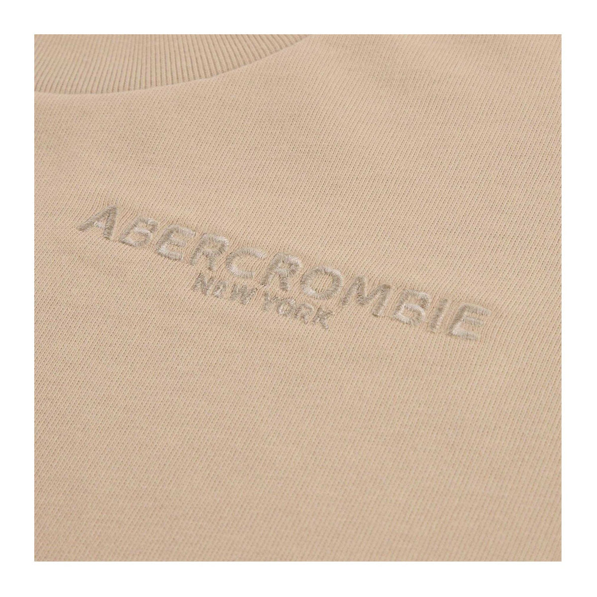 Taupe - Side - Abercrombie & Fitch Childrens-Kids T-Shirt