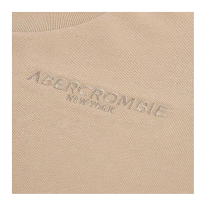 Taupe - Side - Abercrombie & Fitch Childrens-Kids T-Shirt