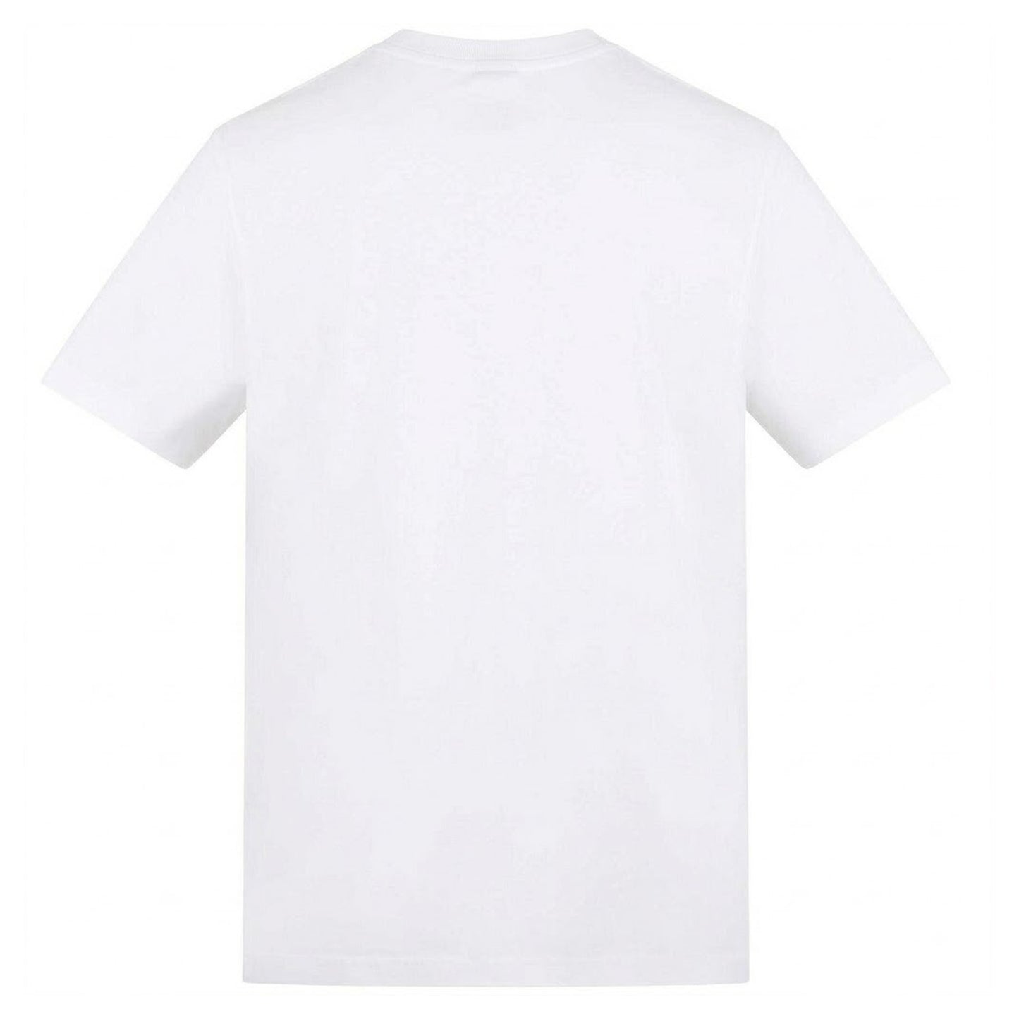White - Back - Lonsdale Mens Lion Face Relaxed Fit T-Shirt