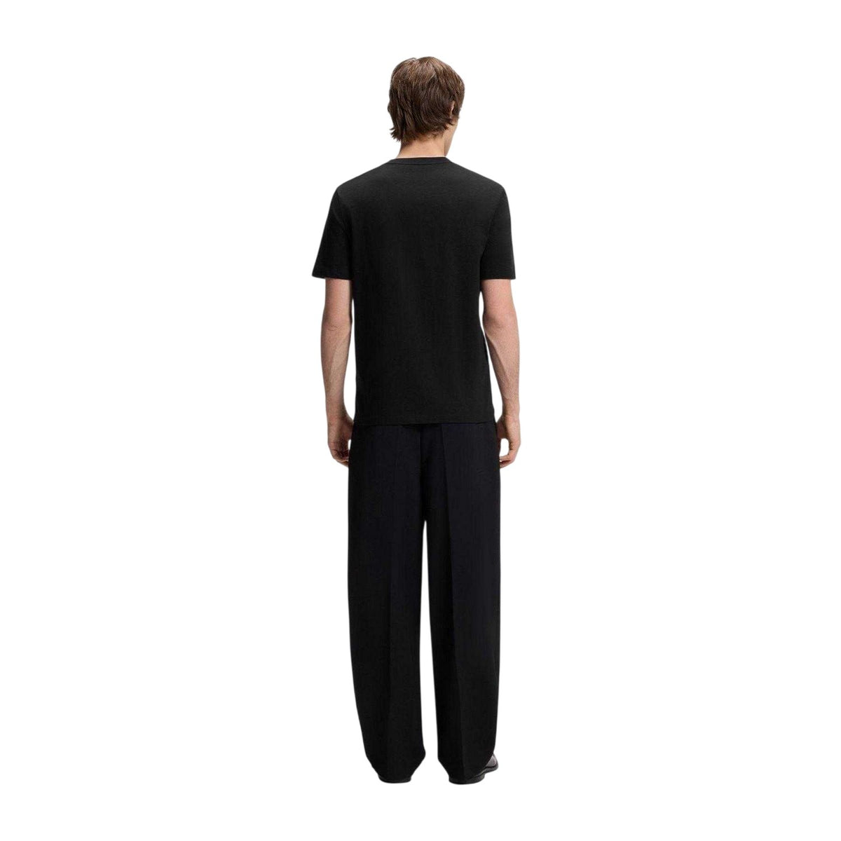 Black - Back - Hugo Mens Rose T-Shirt