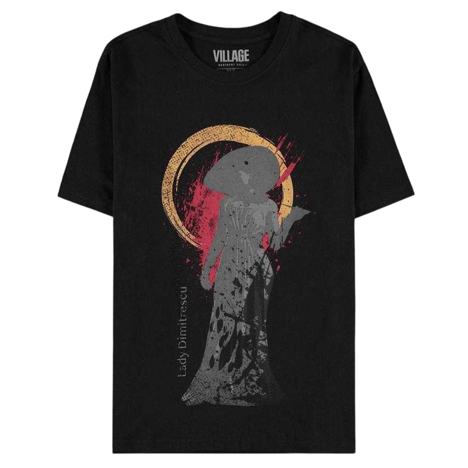 Black - Front - Difuzed Mens Village Resident Evil T-Shirt