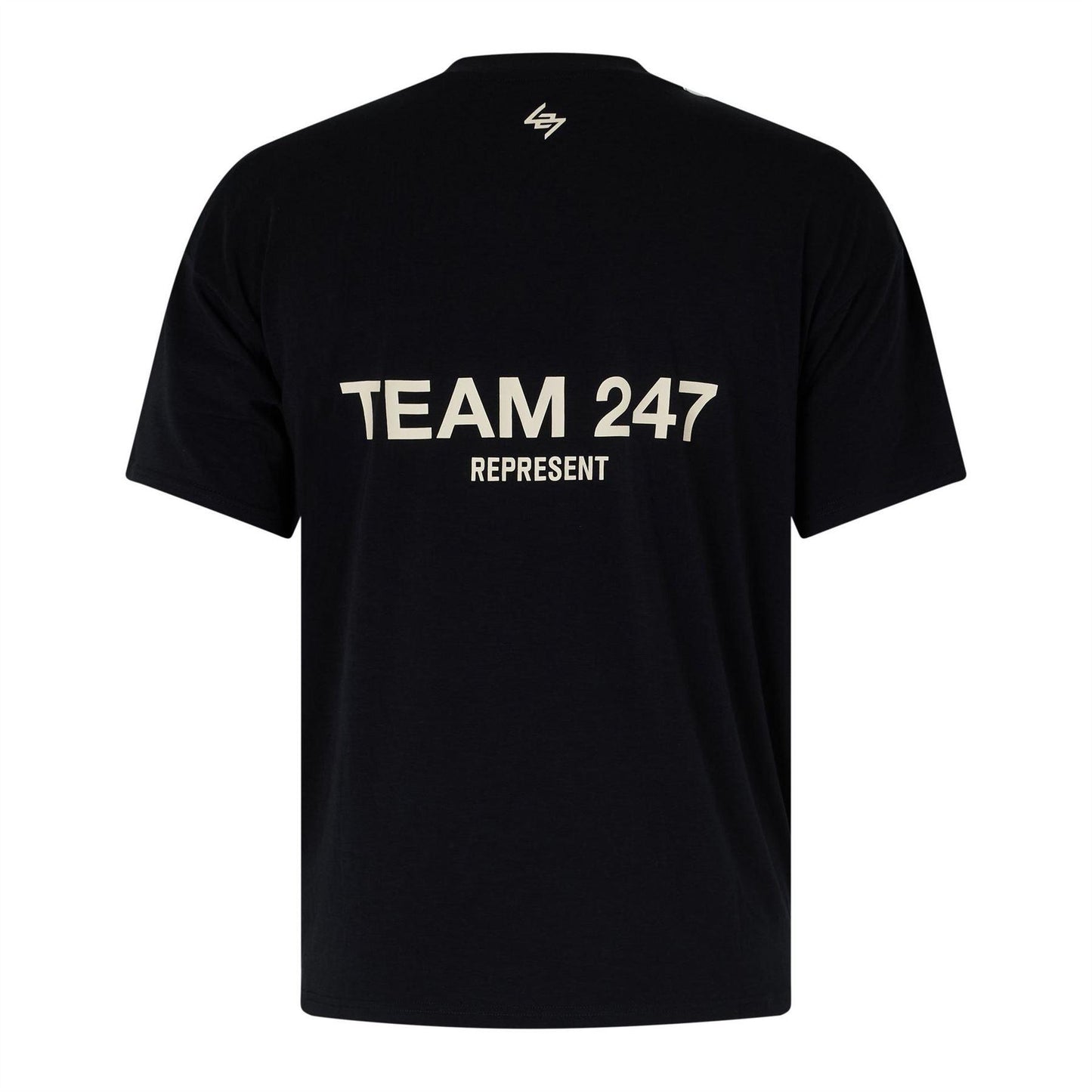 Jet Black - Back - Represent Mens 247 Graphic Print T-Shirt