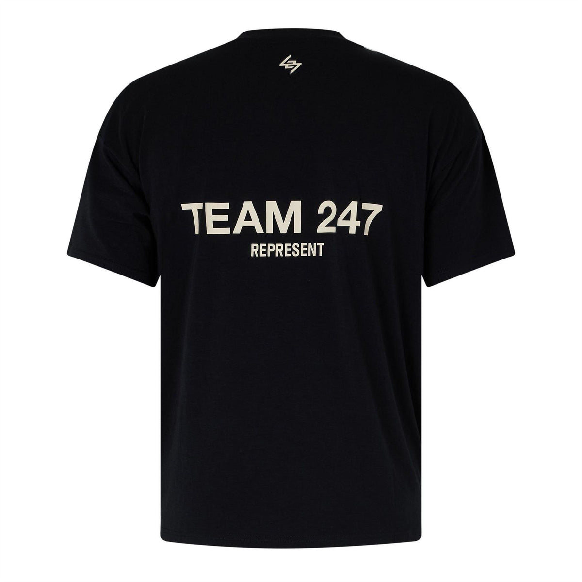 Jet Black - Back - Represent Mens 247 Graphic Print T-Shirt