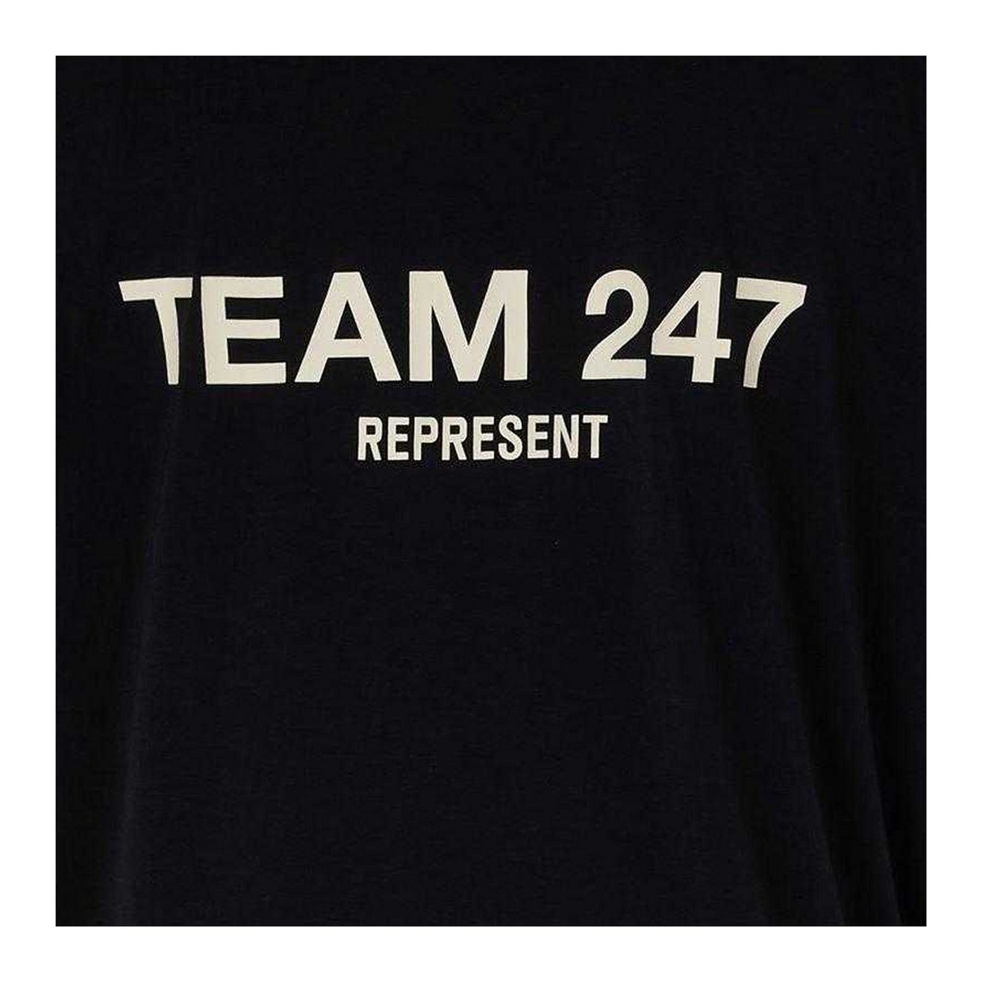 Jet Black - Side - Represent Mens 247 Graphic Print T-Shirt