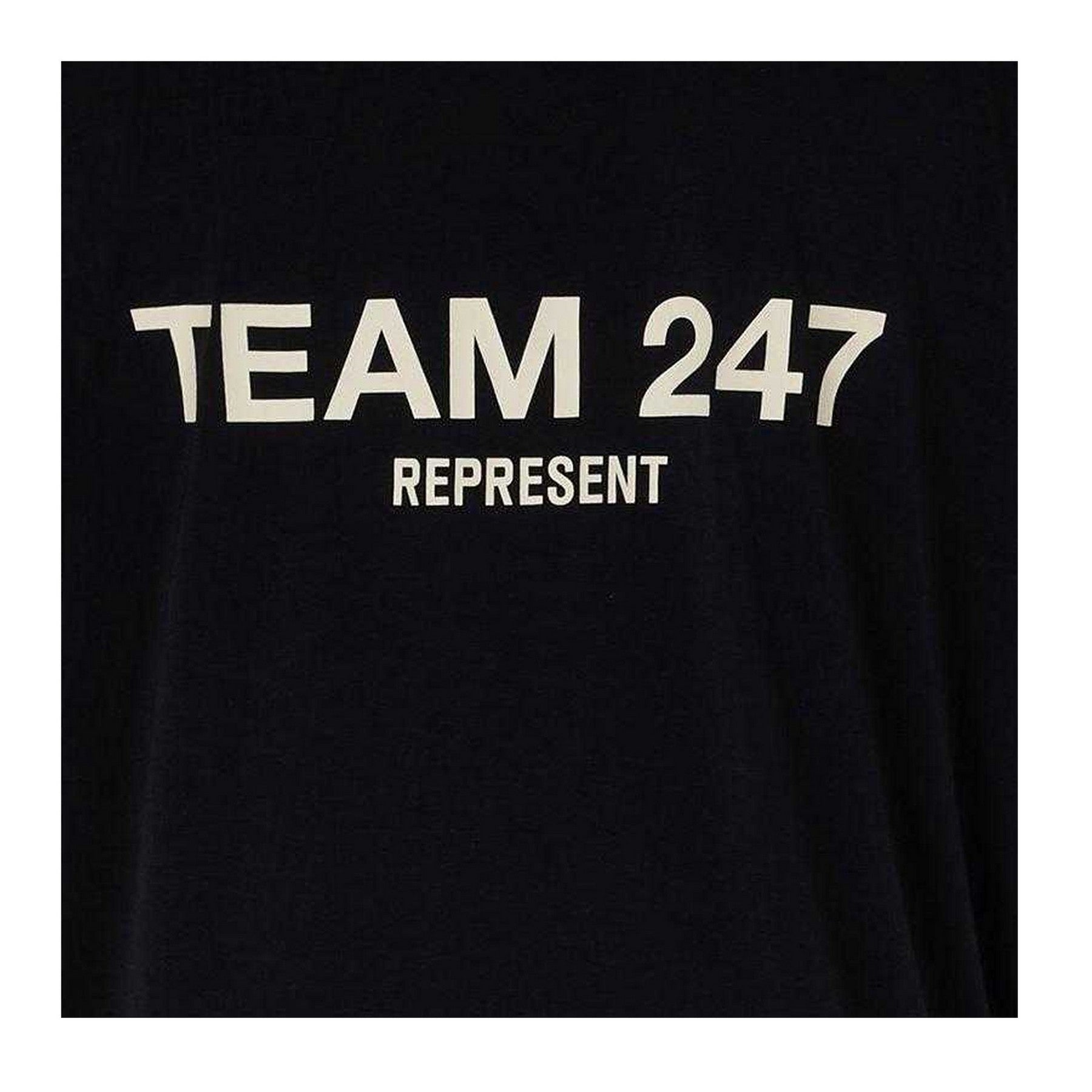 Jet Black - Side - Represent Mens 247 Graphic Print T-Shirt