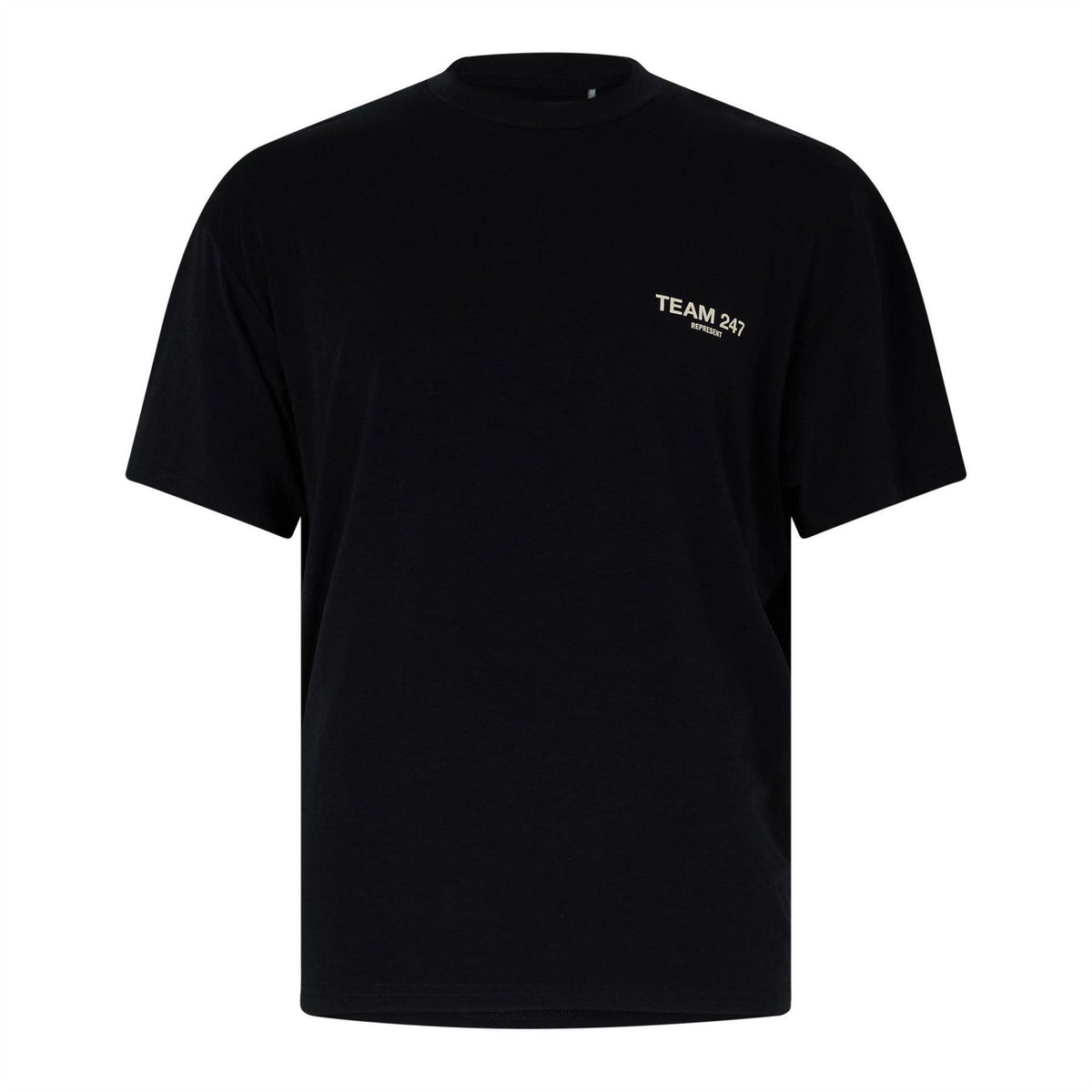 Jet Black - Front - Represent Mens 247 Graphic Print T-Shirt