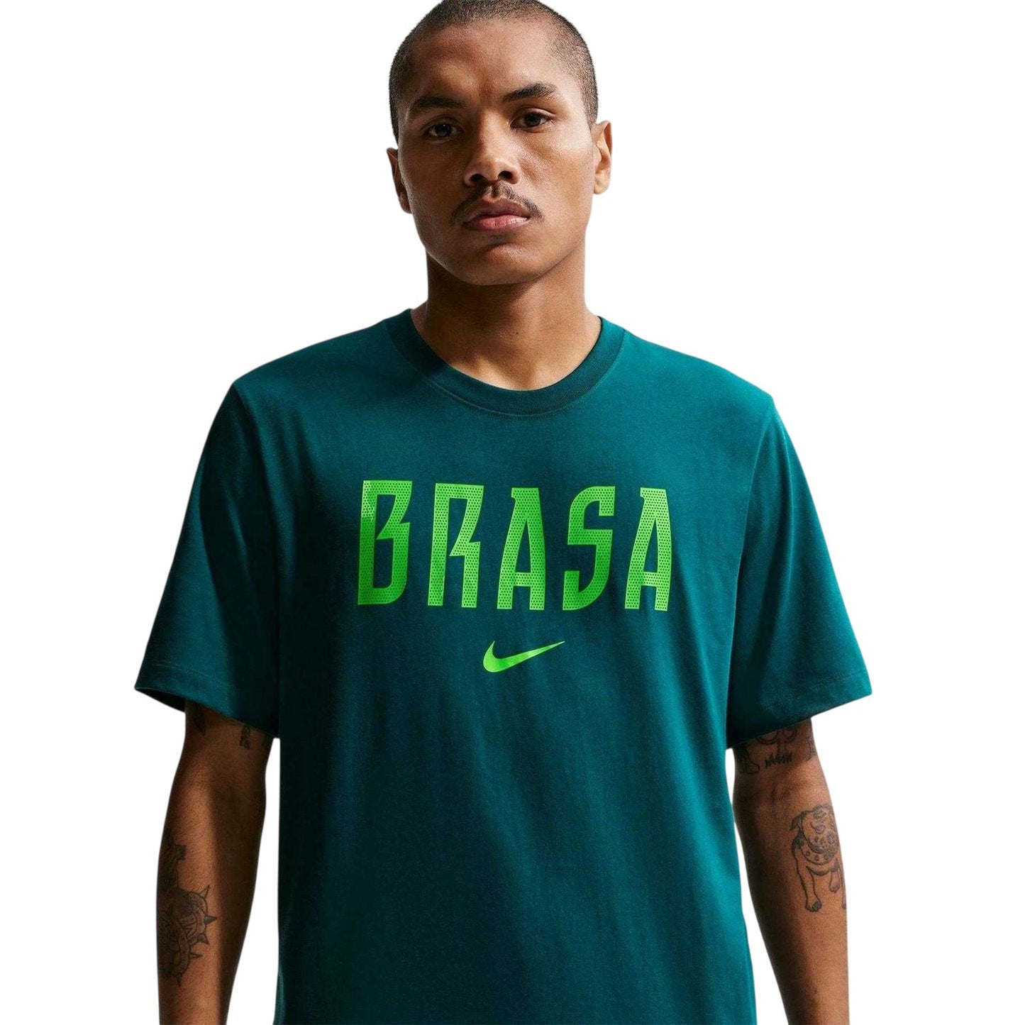 Blue-Yellow - Lifestyle - Nike Mens Brasa T-Shirt