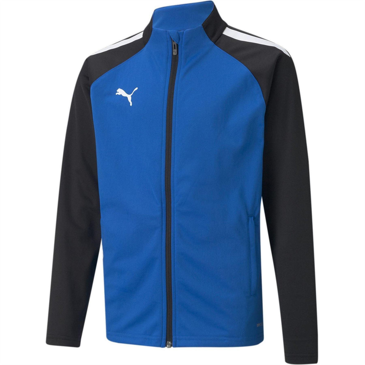 Light-Black - Front - Puma Childrens-Kids Team Liga Training Tracksuit Top
