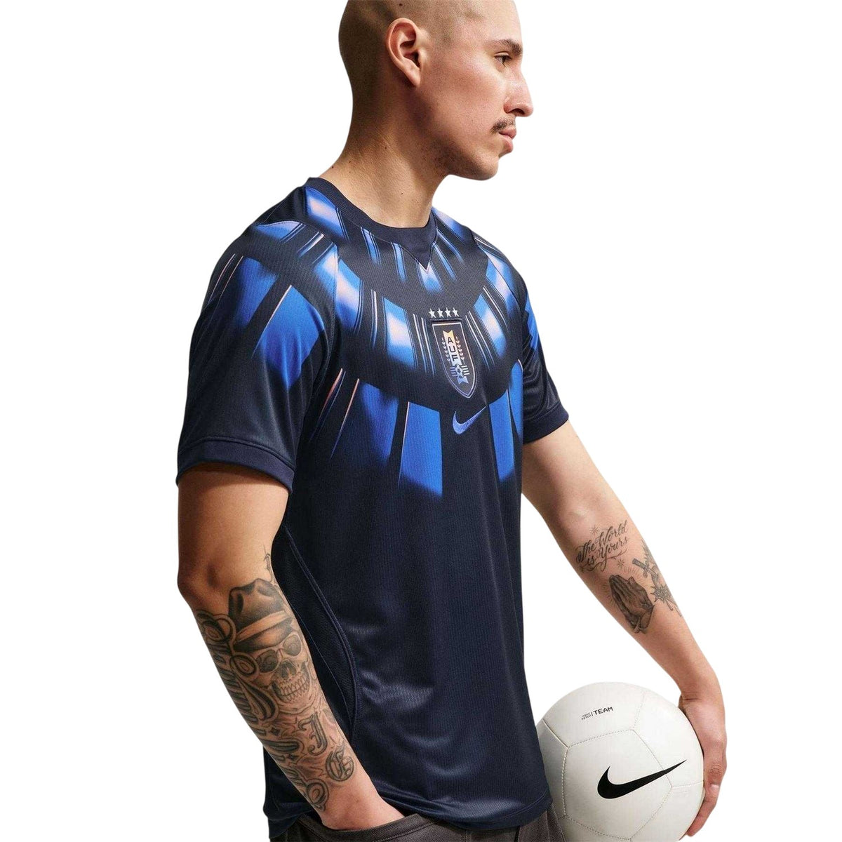 Navy-Blue - Back - Nike Mens Uruguay FIFA World Cup 26 Football Shirt