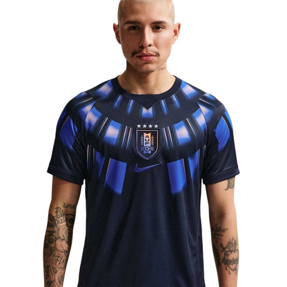 Navy-Blue - Side - Nike Mens Uruguay FIFA World Cup 26 Football Shirt