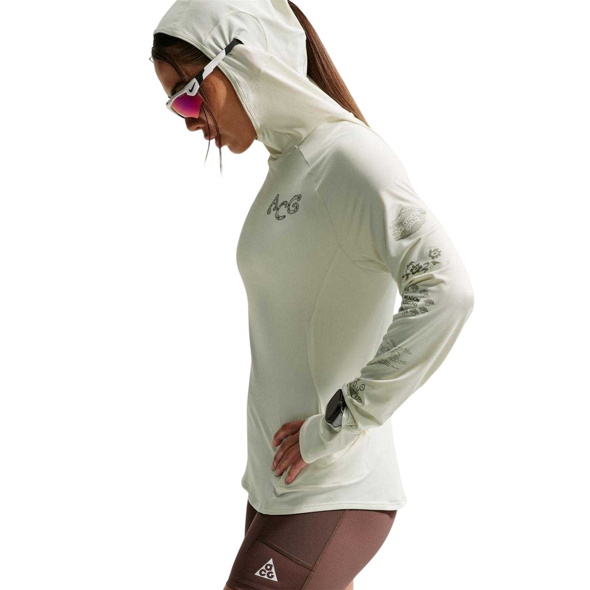 Sea Glass-Black - Pack Shot - Nike Womens-Ladies ACG Performance Jacket