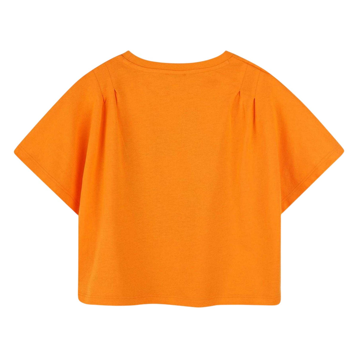 Orange - Back - Kenzo Childrens-Kids Fruit T-Shirt