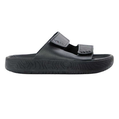 Full Black - Front - Veja Womens-Ladies Etna Leather Sandals