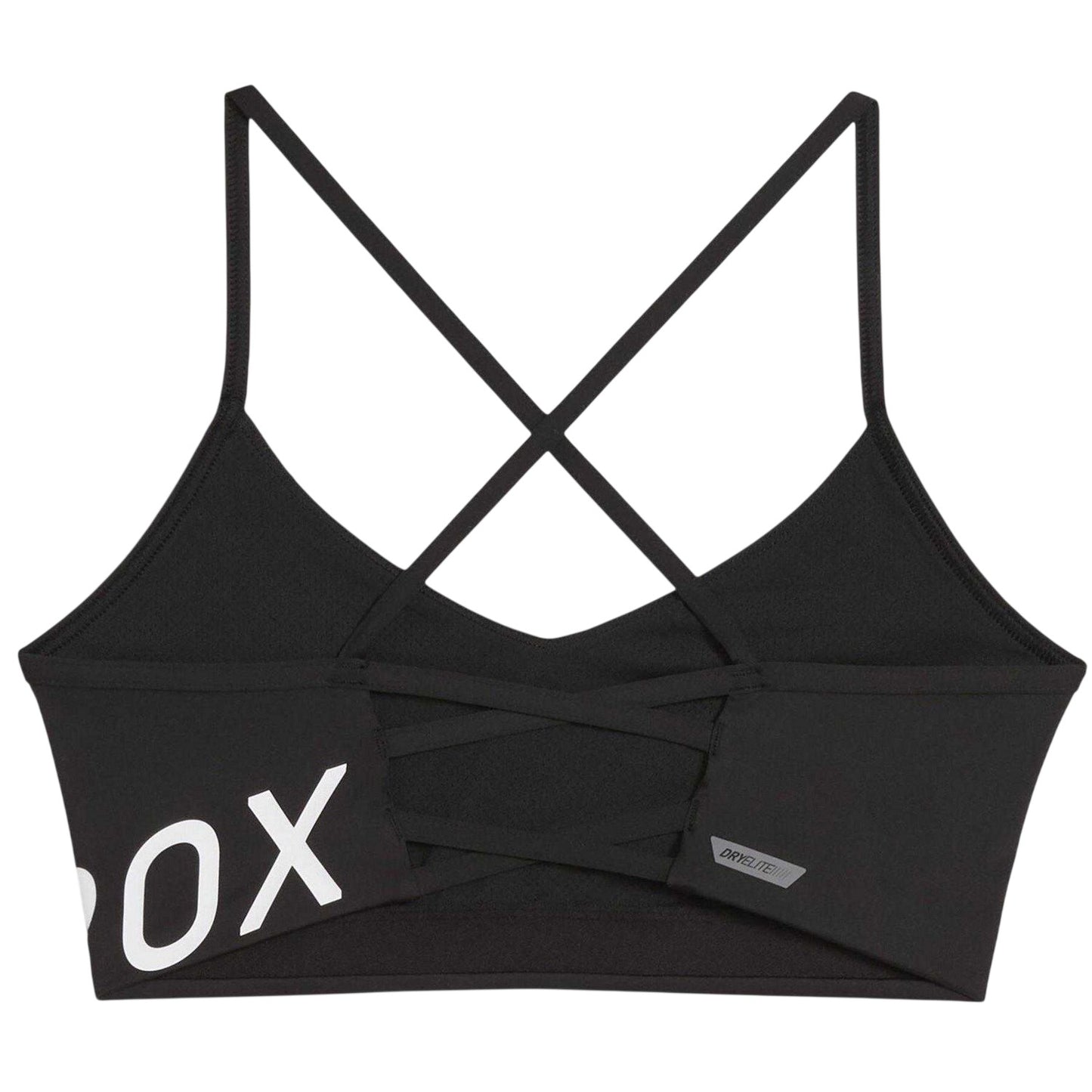 Black - Back - Puma Womens-Ladies Hyrox Medium Impact Sports Bra