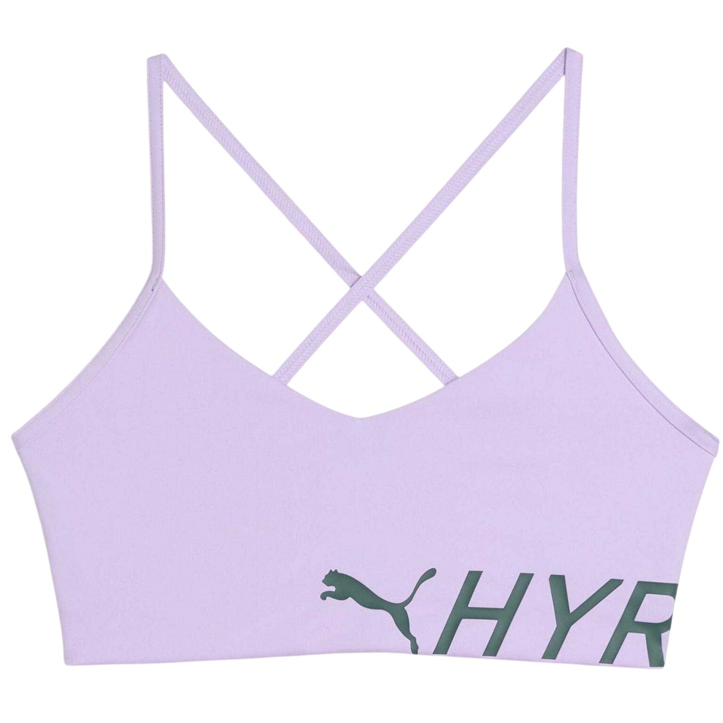Light Lavender - Front - Puma Womens-Ladies Hyrox Medium Impact Sports Bra