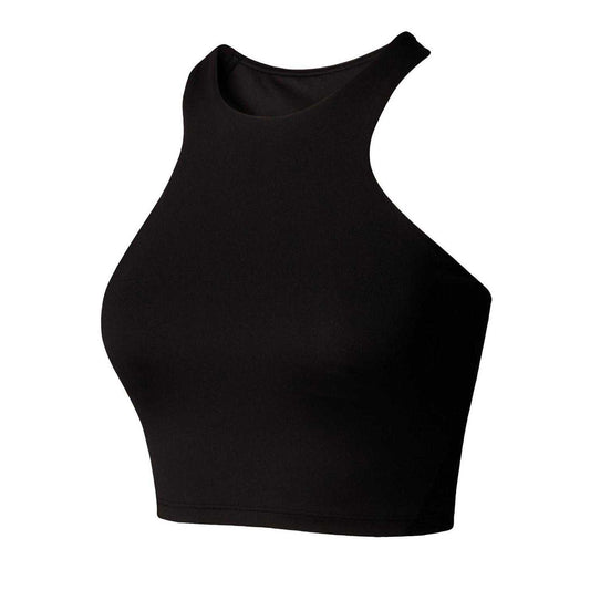 Black - Front - The North Face Womens-Ladies Refina Sports Bra