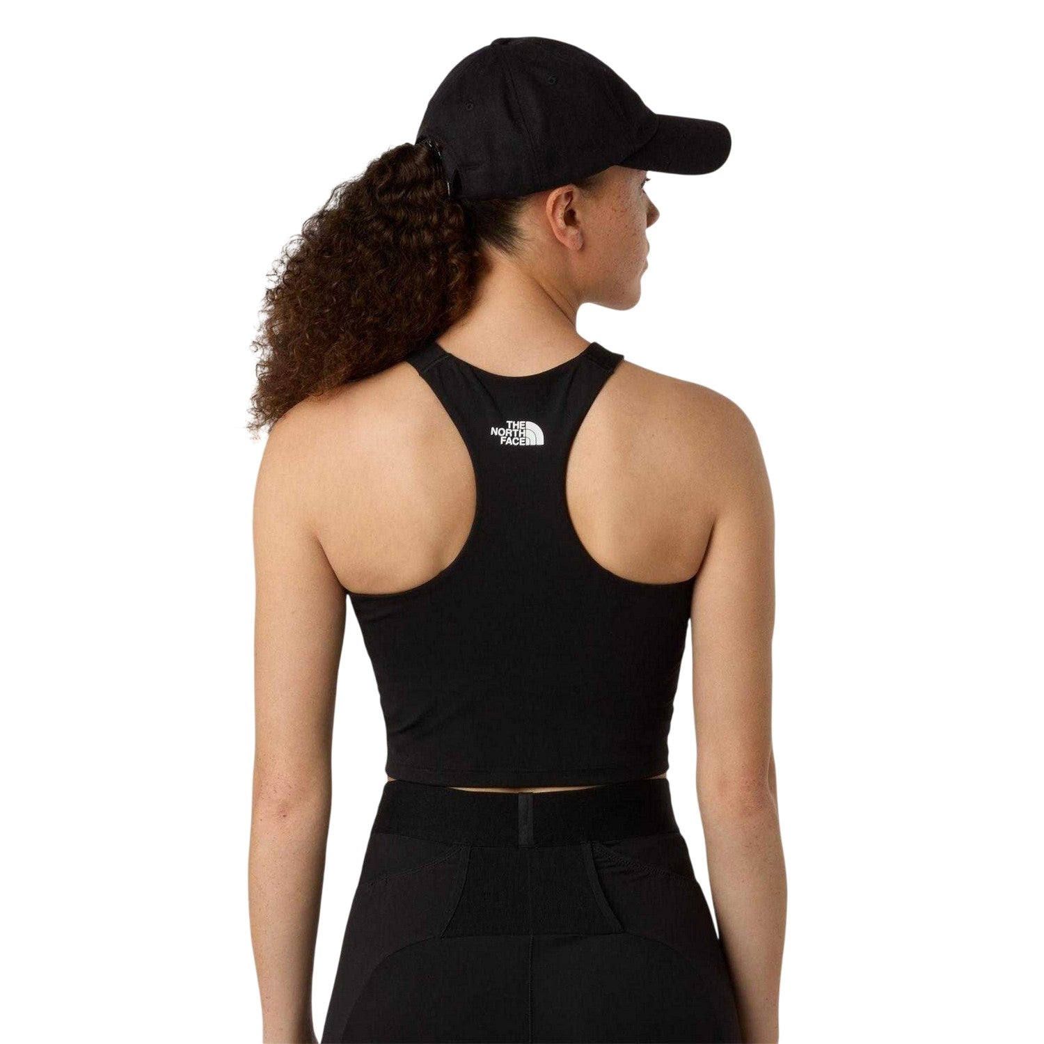 Black - Lifestyle - The North Face Womens-Ladies Refina Sports Bra