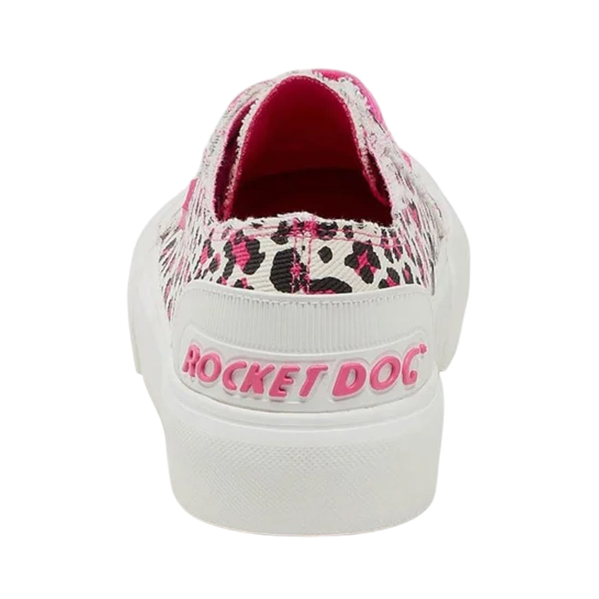 Pink - Back - Rocket Dog Womens-Ladies Jazzin Plus Platform Trainers
