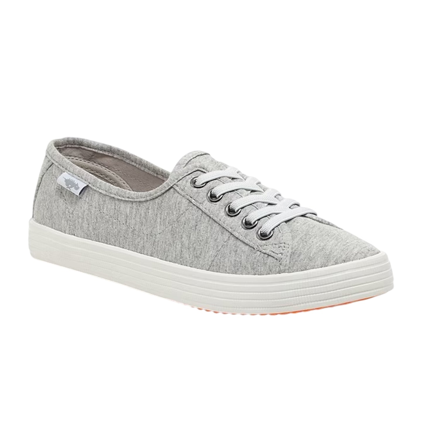 Light Grey - Close up - Rocket Dog Womens-Ladies Chow Chow Flat Trainers