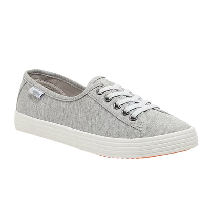 Light Grey - Close up - Rocket Dog Womens-Ladies Chow Chow Flat Trainers