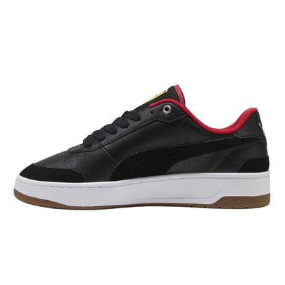 Puma Black - Back - Puma Mens Ca Match Ferrari Leather Low Cut Trainers