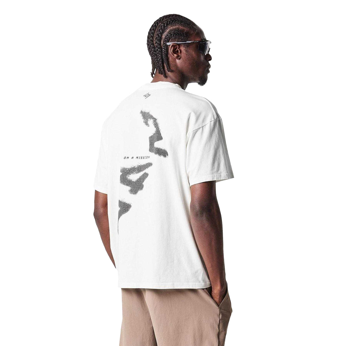 White - Pack Shot - Represent Mens 247 T-Shirt