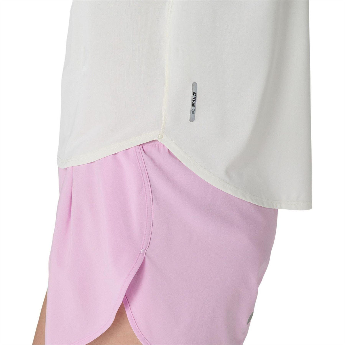 Cream - Lifestyle - Asics Womens-Ladies Road Running T-Shirt