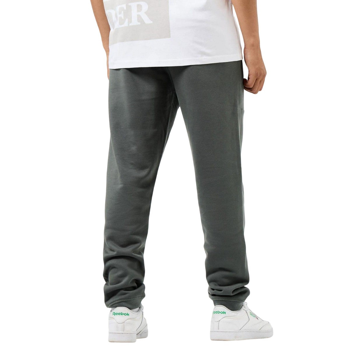 Grey - Back - Weekend Offender Mens Rebolledo Jogging Bottoms