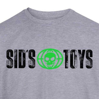 White - Side - Disney Unisex Adult Sids Toys Graphic Print T-Shirt