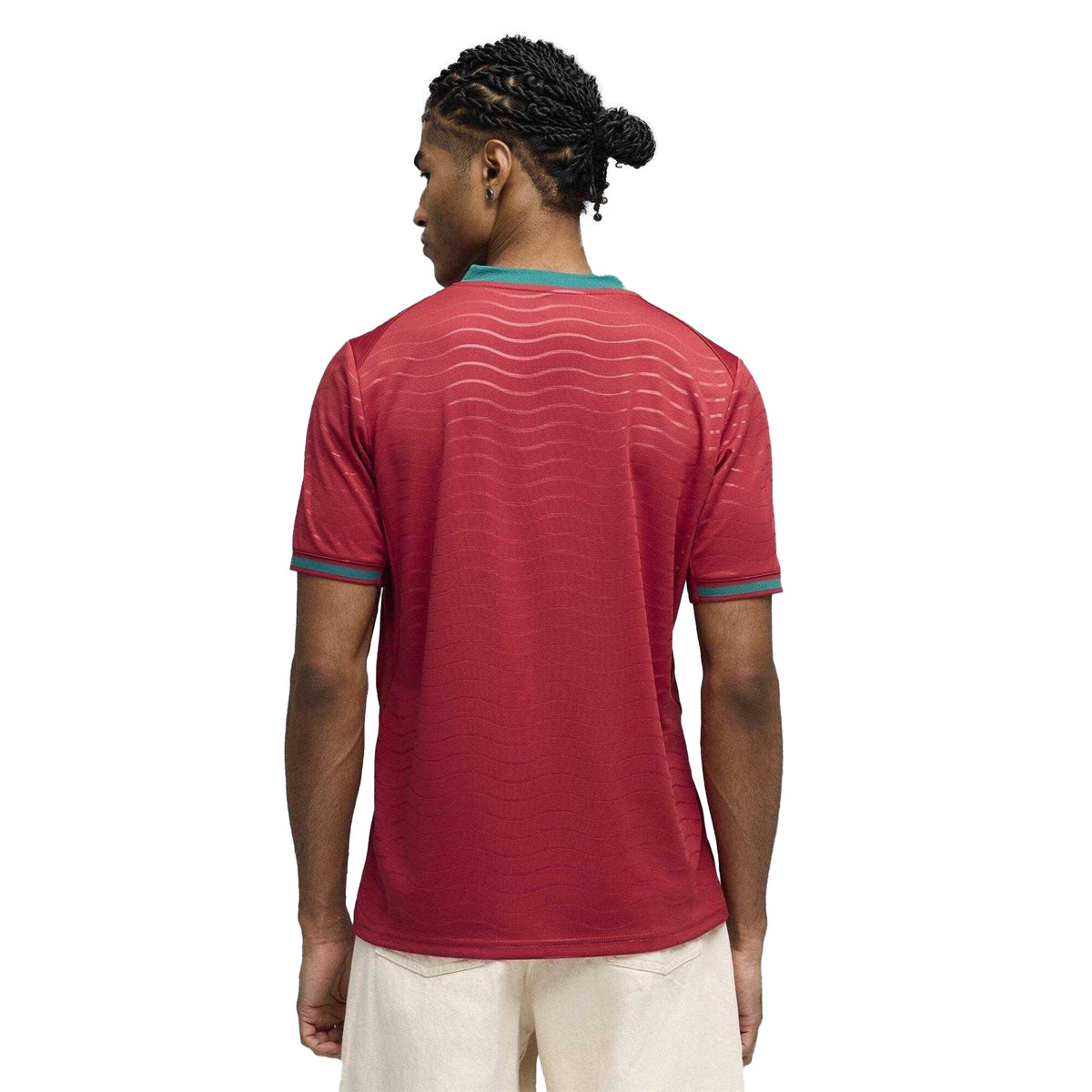 Red-Green - Back - Puma Mens Portugal FC Home Shirt