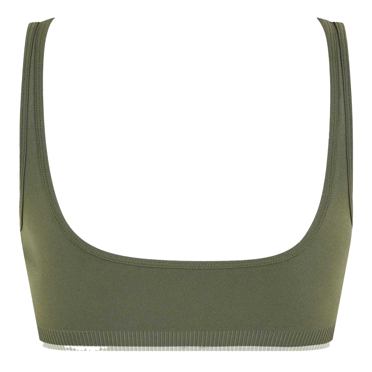 Khaki Brown - Back - PE Nation Womens-Ladies Restore Sports Bra