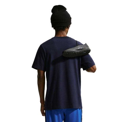 Navy-Gold - Back - Nike Mens France T-Shirt