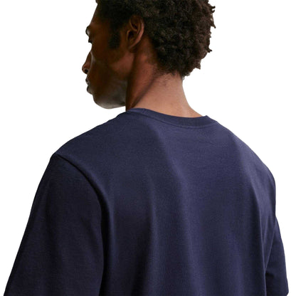 Navy-Gold - Side - Nike Mens France T-Shirt