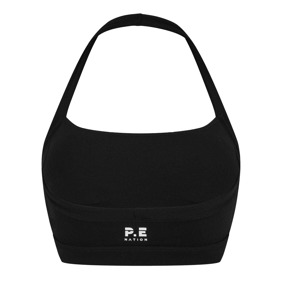 Black - Back - PE Nation Womens-Ladies Unwind Sports Bra