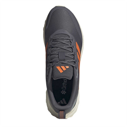 Aurora Green-Orange - Lifestyle - Adidas Mens Runfalcon 5 Water Repellent Shoes