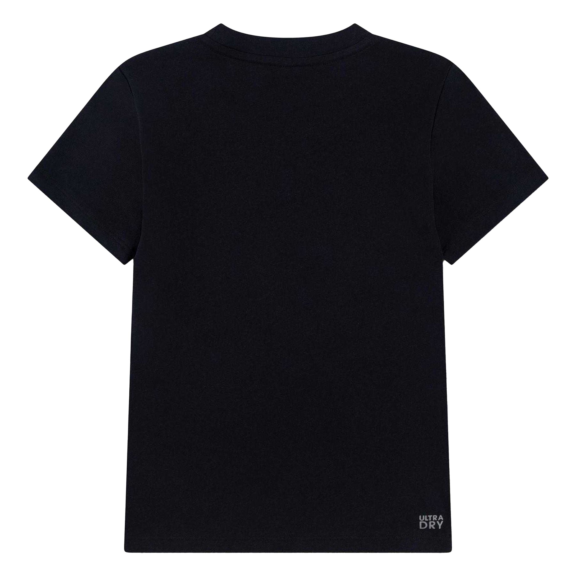 Black - Back - Lacoste Childrens-Kids Ultra Dry T-Shirt