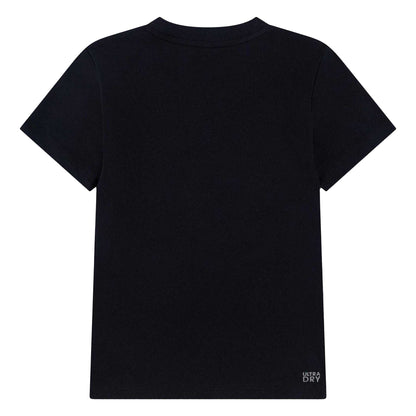 Black - Back - Lacoste Childrens-Kids Ultra Dry T-Shirt