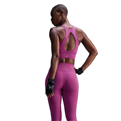 Fuchsia Purple - Back - Nike Womens-Ladies Twist Sports Bra