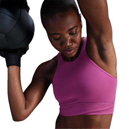 Fuchsia Purple - Side - Nike Womens-Ladies Twist Sports Bra