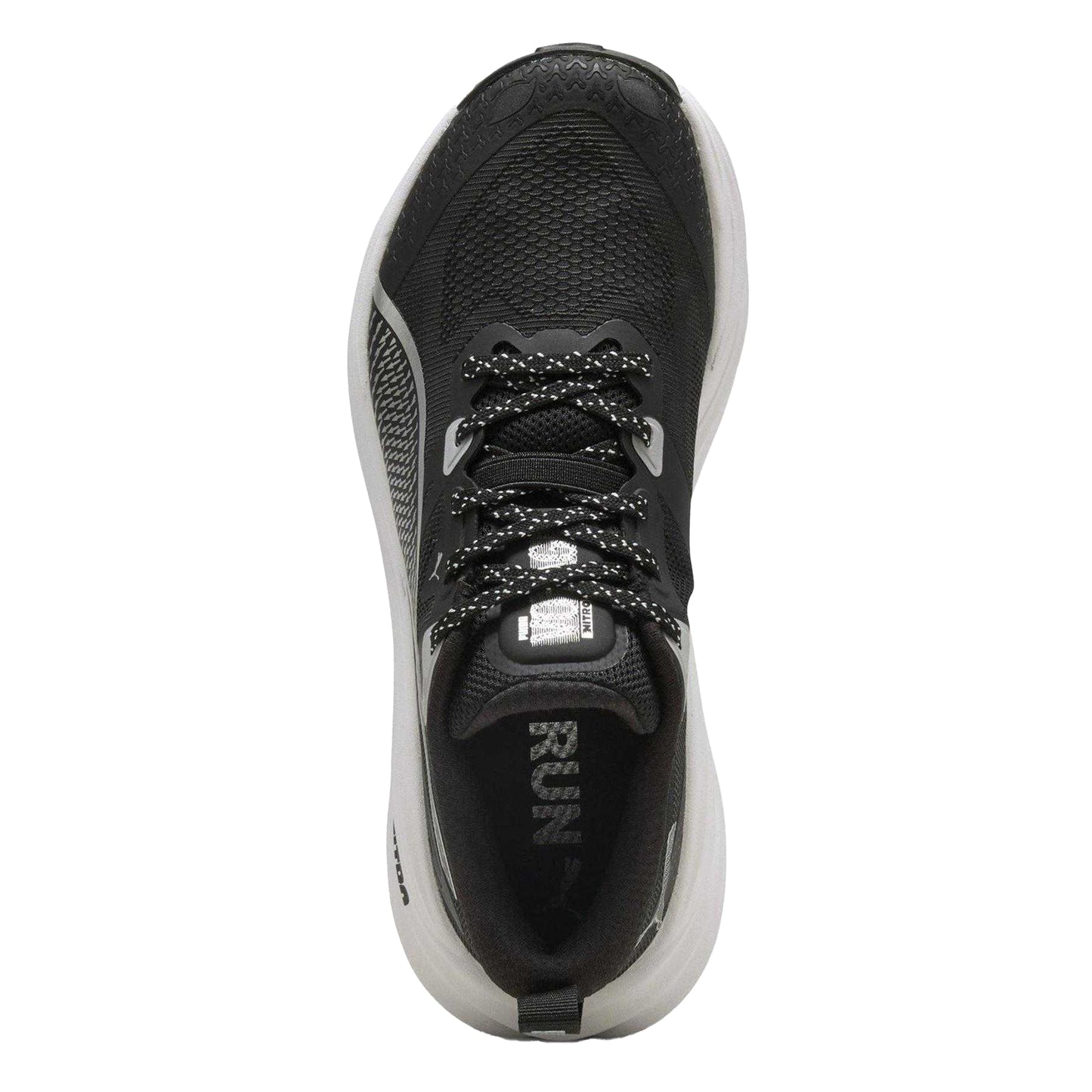 Black-Silver - Side - Puma Womens-Ladies Voyage Nitro 4 Off Road Shoes