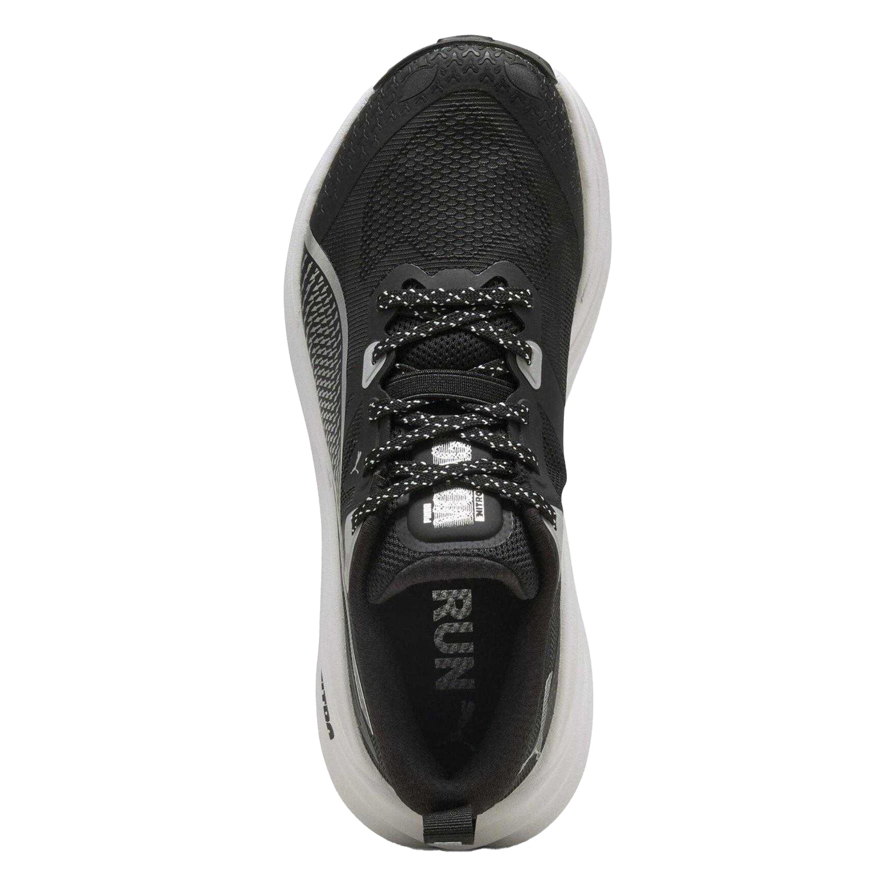 Black-Silver - Side - Puma Womens-Ladies Voyage Nitro 4 Off Road Shoes