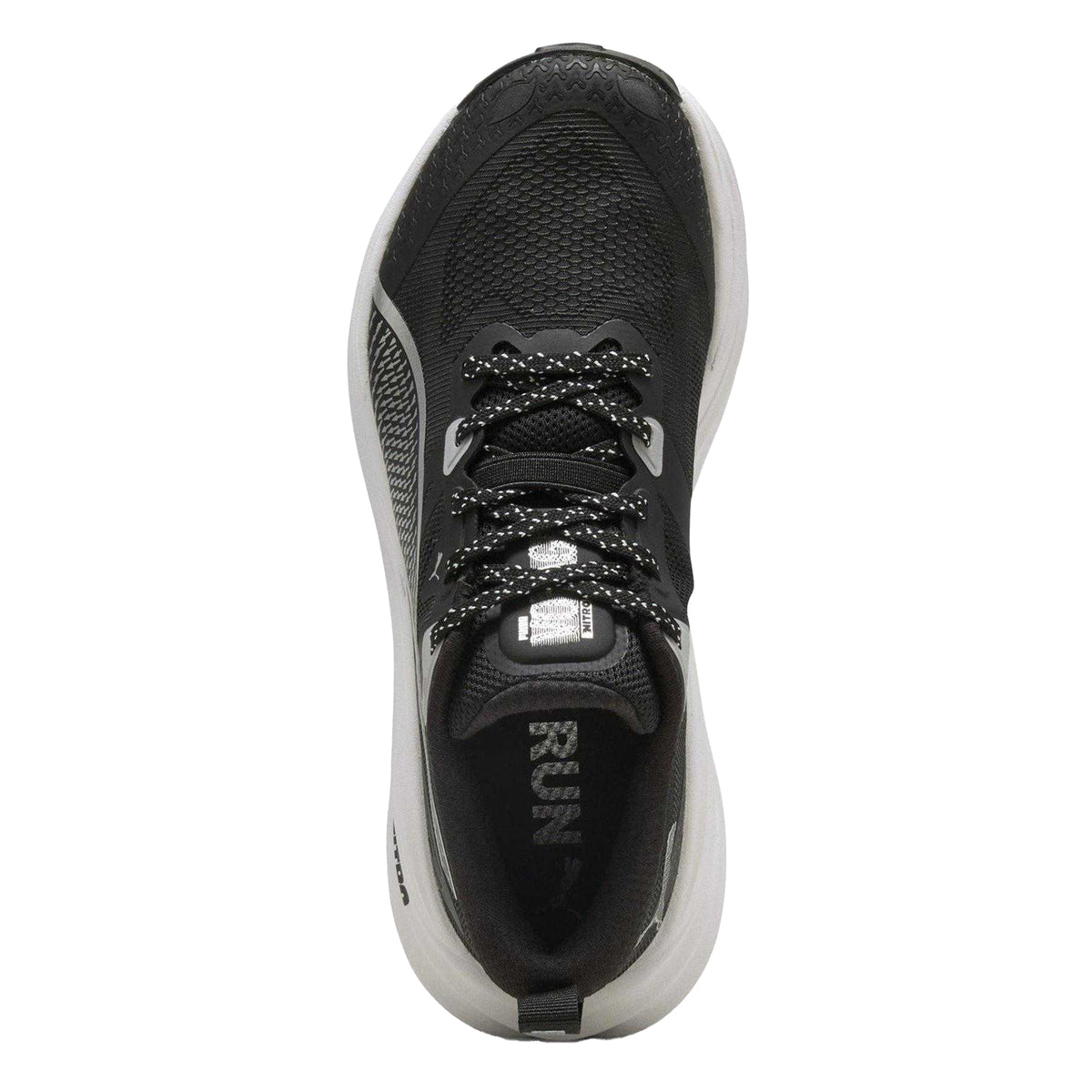 Black-Silver - Side - Puma Womens-Ladies Voyage Nitro 4 Off Road Shoes