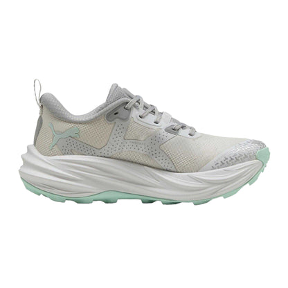 Gray Dawn-Mint - Front - Puma Womens-Ladies Voyage Nitro 4 Off Road Shoes