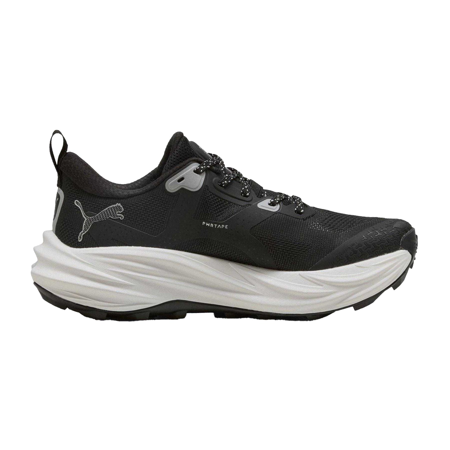 Black-Silver - Front - Puma Womens-Ladies Voyage Nitro 4 Off Road Shoes