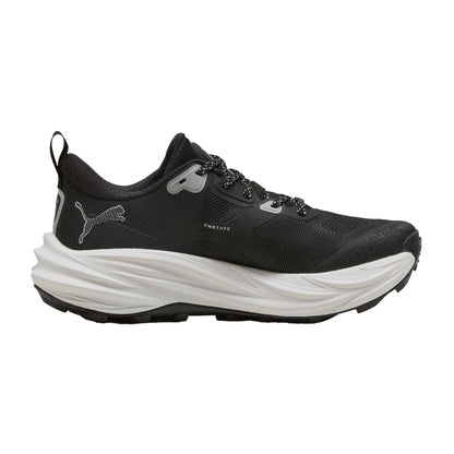 Black-Silver - Front - Puma Womens-Ladies Voyage Nitro 4 Off Road Shoes